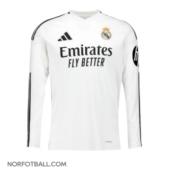 Billige Fotballdrakt Real Madrid Replika Hjemmedrakt 2024-25 Langermet
